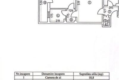 Apartament cu 2 camere semidecomandat în Tomis II