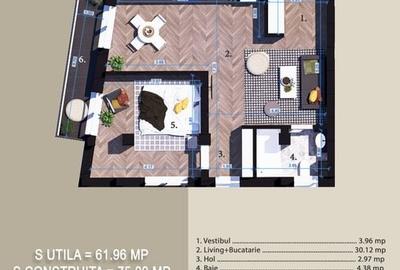 Apartament 2 camere Pallady, Titan,Fix la Parcul Teilor,Bl Boutique - 4