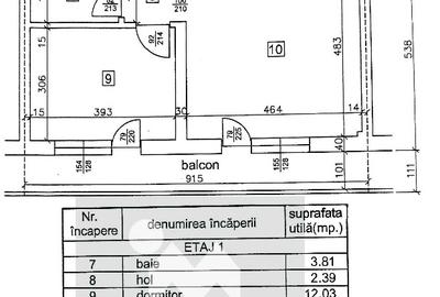 Apartament cu 2 camere decomandat în Zamora - 11