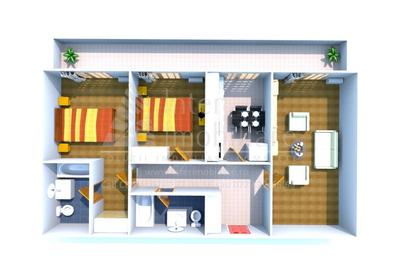 Apartament 3 camere,bl.nou finalizat+boxa+parcare,tva inclus-Pacurari-158256 - 2