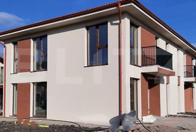 Casa tip duplex 120 mp, predare semi-finisat, Chinteni - 1