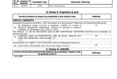 Teren agricol extravilan de 3000 mp, în Domnești - 1