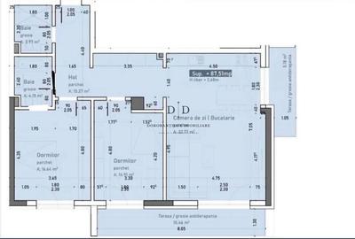 Apartament ultralux cu vedere panoramică -90 mp + parcare- Buna Ziua Apartament ultralux cu vedere panoramică -90 mp + parcare- Buna Ziua - 19