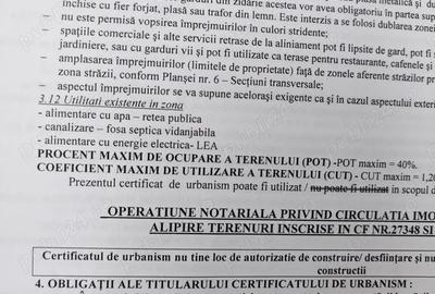 Teren de 5800 mp, în Nanov - 1