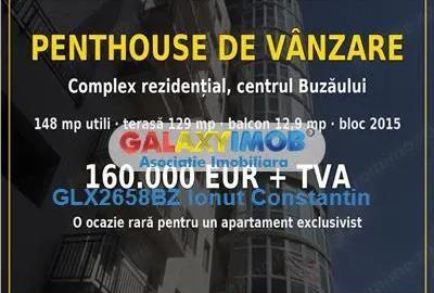 Penthhouse de vanzare, centrul Buzaului - 1