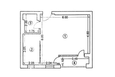 Garsonieră decomandată, mobilată în Aviației - 11