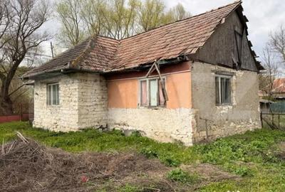 Casă cu 2 camere cu Teren 2600 Mp în Chinteni - 2