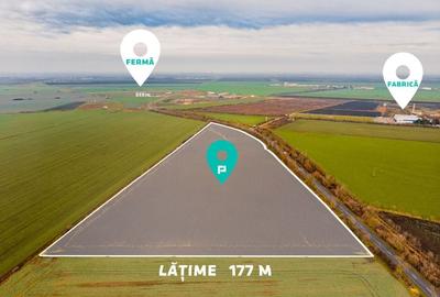 Teren la sosea cu 420 m front stradal - 2