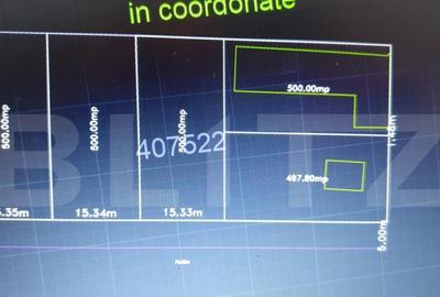 Teren intravilan, 500 mp, zona Beregsau Mare - 2