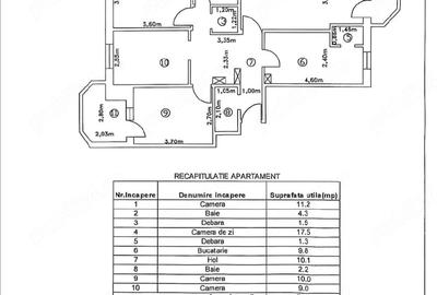 Apartament cu 4 camere decomandat în Păcurari - 4