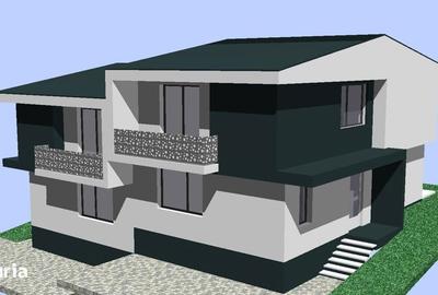 Casă cu 4 camere cu Teren 200 Mp în Florești