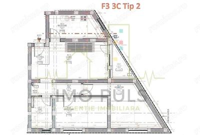 Apartament cu 3 camere semidecomandat în Mehala - 1