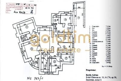 Casă individuală cu 18 camere cu Canalizare în Aviatorilor - 30