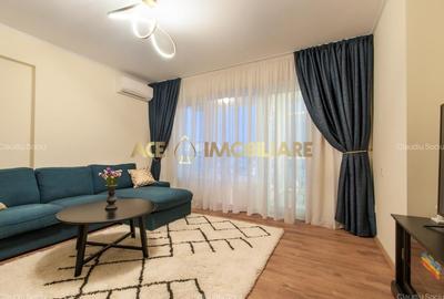 Apartament cu 2 camere semidecomandat, mobilat în Lujerului