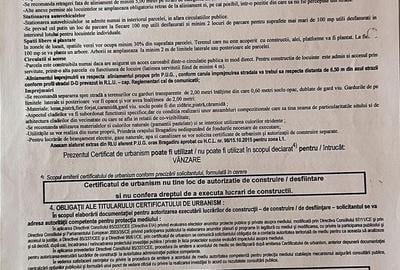 Teren Construcții intravilan de 6459 mp, în Sud-Vest - 1