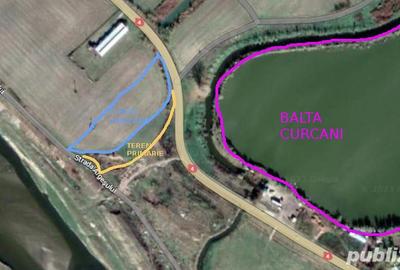 Teren de 5900 mp, în Curcani