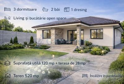 Casă individuală cu 4 camere cu Canalizare în Sântandrei - 8