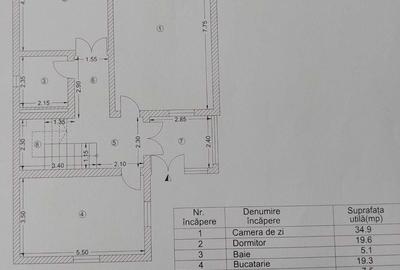 Casă cu 4 camere în Central - 5