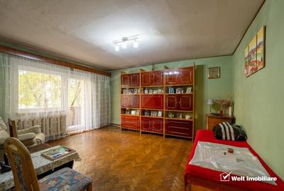 Apartament cu 4 camere + 2 balcoane, 82 mp, Manastur, etaj 1 - 2