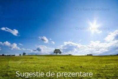 Teren intravilan de constructii Centura- 1866mp cu 26m desch - 2