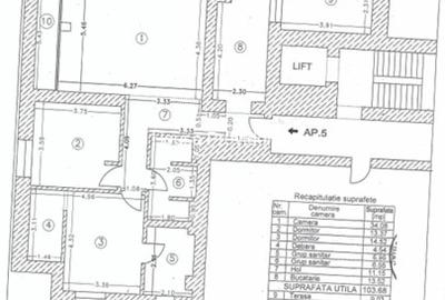 Apartament cu 3 camere, mobilat în Floreasca - 12