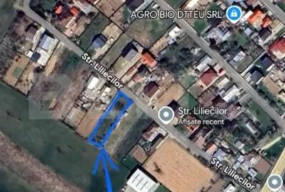 Teren intravilan, de vanzare, toate utilitatile, 1027 mp, zona Dumbrava - 2