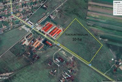 Teren de 100000 mp, în Nădab