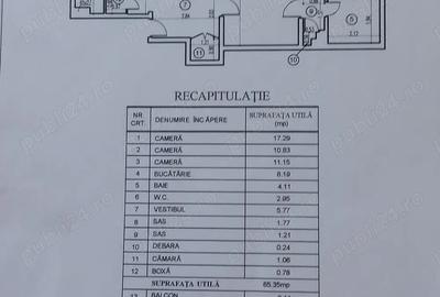 PARTICULAR Apartament 3 camere de vanzare, Titan - Auchan, zona lini?tita-ANUN? VALABIL - 10