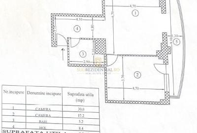 Apartament cu 2 camere, 70 mp, mobilat si utilat, Sun Plaza Mall - 17