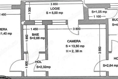 Apartament cu 2 camere semidecomandat în Complex Studențesc - 5