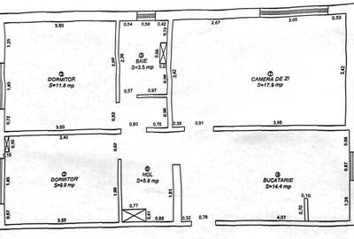 Apartament cu 3 camere la parter- Zona Spitalul Judetean - 3