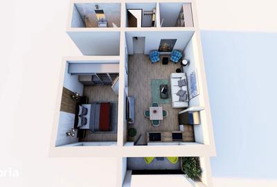 Apartament cu 2 camere în Sânpetru - 6