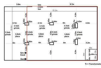 Spațiu industrial, în Nicolina - 5