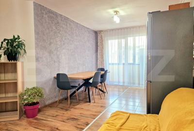 Apartament cu 3 camere semidecomandat, mobilat în Florești - 1