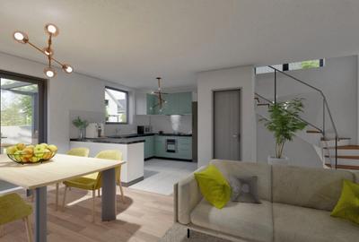 Casa 4 camere la cheie,10 minute de spital 150mp,700mp teren - 5