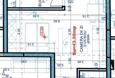 Apartament 1 camera,43,58 mp utili, Calea Aradului-TVA 9% - 1