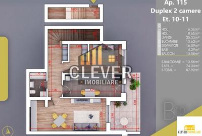 Apartament 2 Camere-Finalizat-12 min Metrou Nicolae Teclu - 1