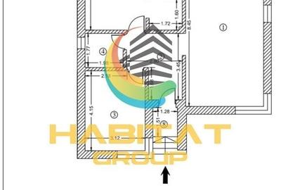 Casă individuală cu 3 camere cu Canalizare în Vidra - 15