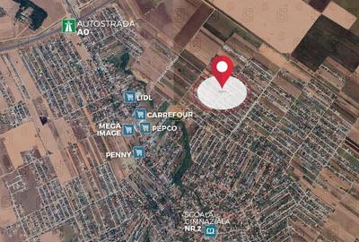 Teren 500 mp, Comuna Berceni, deschidere 18.30 ml - 2