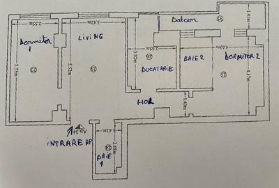 Apartament cu 3 camere decomandat în Tătărași - 4