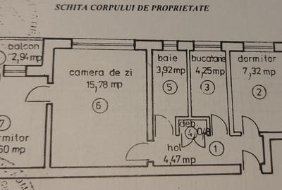 Apartament cu 3 camere semidecomandat în Fălticeni - 1