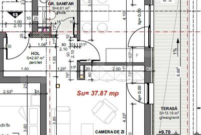 Apartament cu 2 camere semidecomandat în Apahida - 4