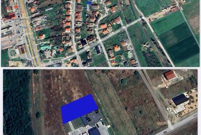 Teren intravilan - 1000 mp, Șag, județul Timiș - pt servicii,comert,productie - 3