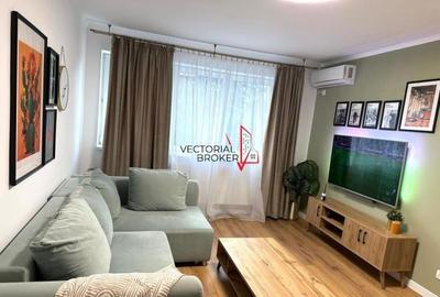 Apartament cu 2 camere semidecomandat, mobilat în Dristor