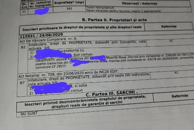 Teren de 560 mp, în Moșnița Veche