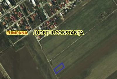 Teren agricol extravilan de 2250 mp, în Cumpăna