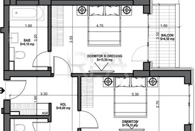 3 camere 94,80 mp in Mosilor la 8 min Metrou Obor - 2