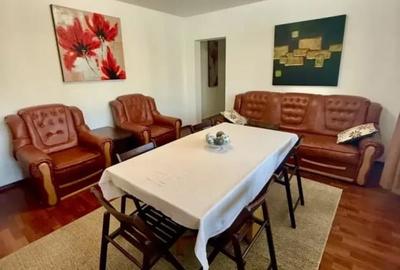 Apartament cu 3 camere semidecomandat, mobilat în Pajura