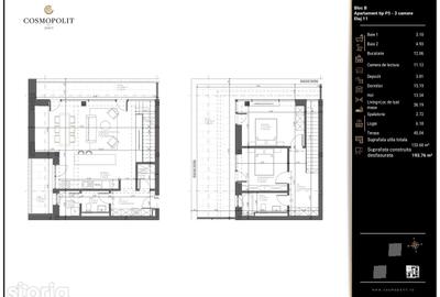 Apartament cu 3 camere în Valea Cetății - 13