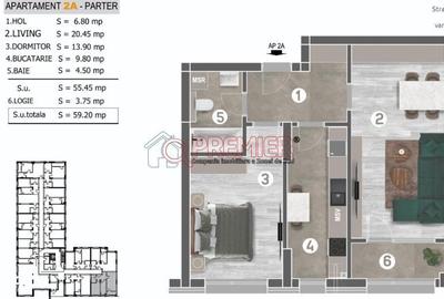 Apartament cu 2 camere decomandat în Berceni - 5